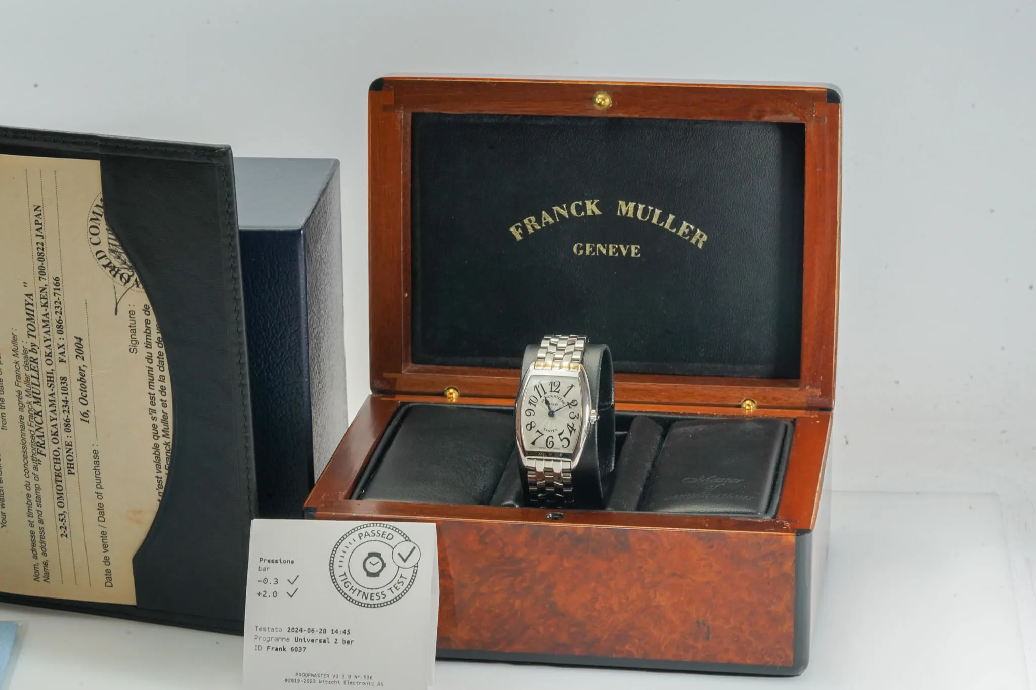 Franck Muller Curvex 1752 25mm Silver 3