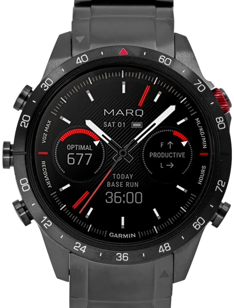 Garmin MARQ ATHLETE 010-02648-51 46mm Titanium Black 4