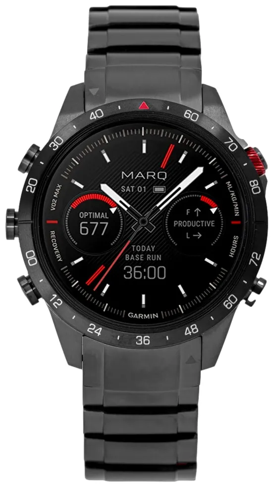 Garmin MARQ ATHLETE 010-02648-51 46mm Titanium Black 7