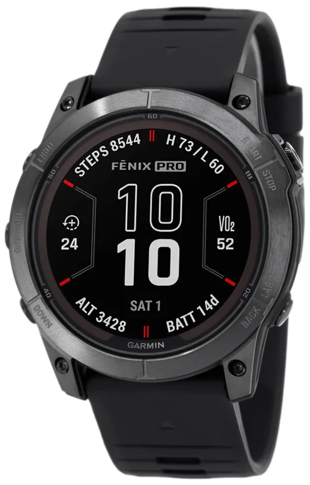 Garmin FENIX 010-02778-11 51mm Titanium Black