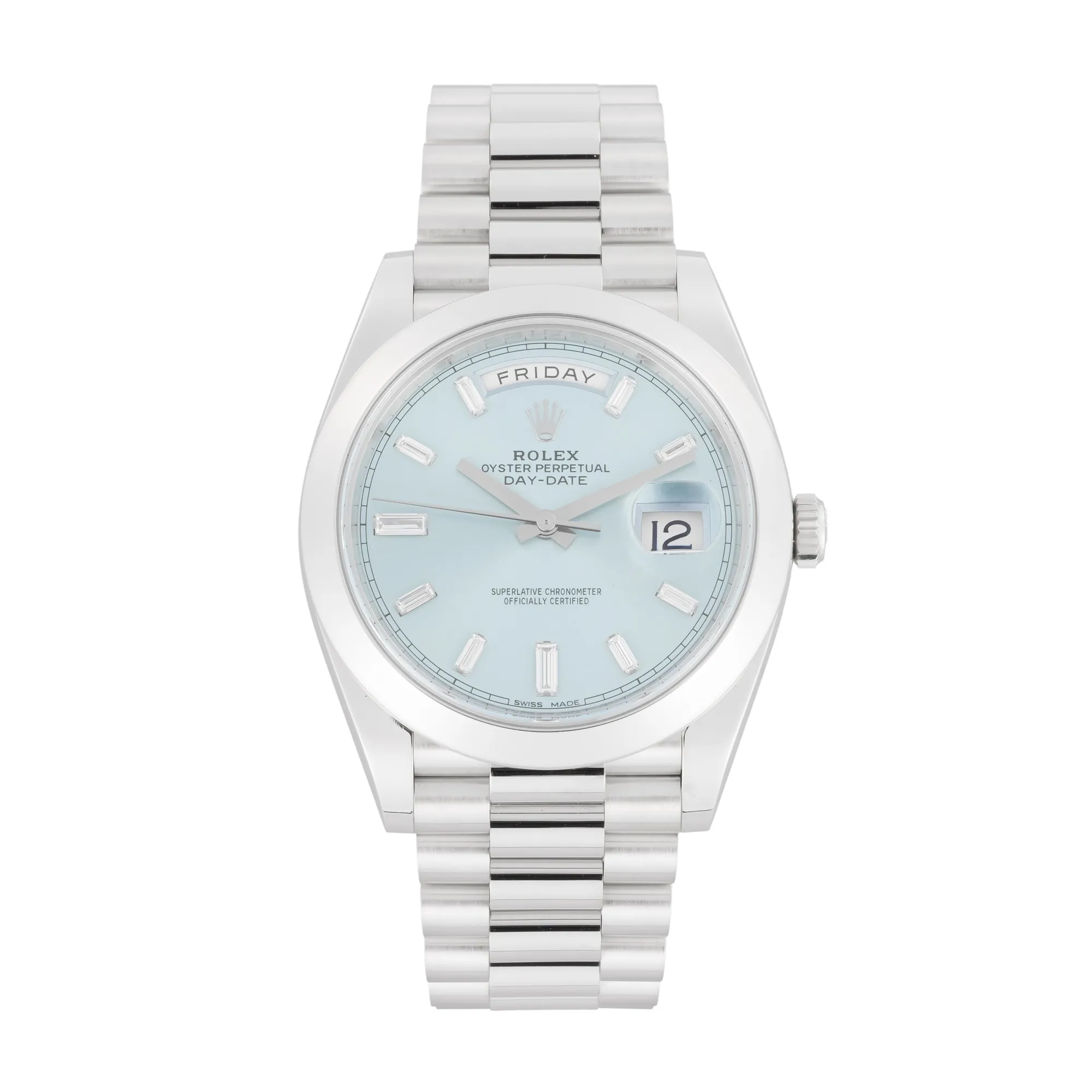 Rolex Day-Date 40 228206 40mm Platinum