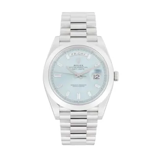 Rolex Day-Date 40 228206 Platinum