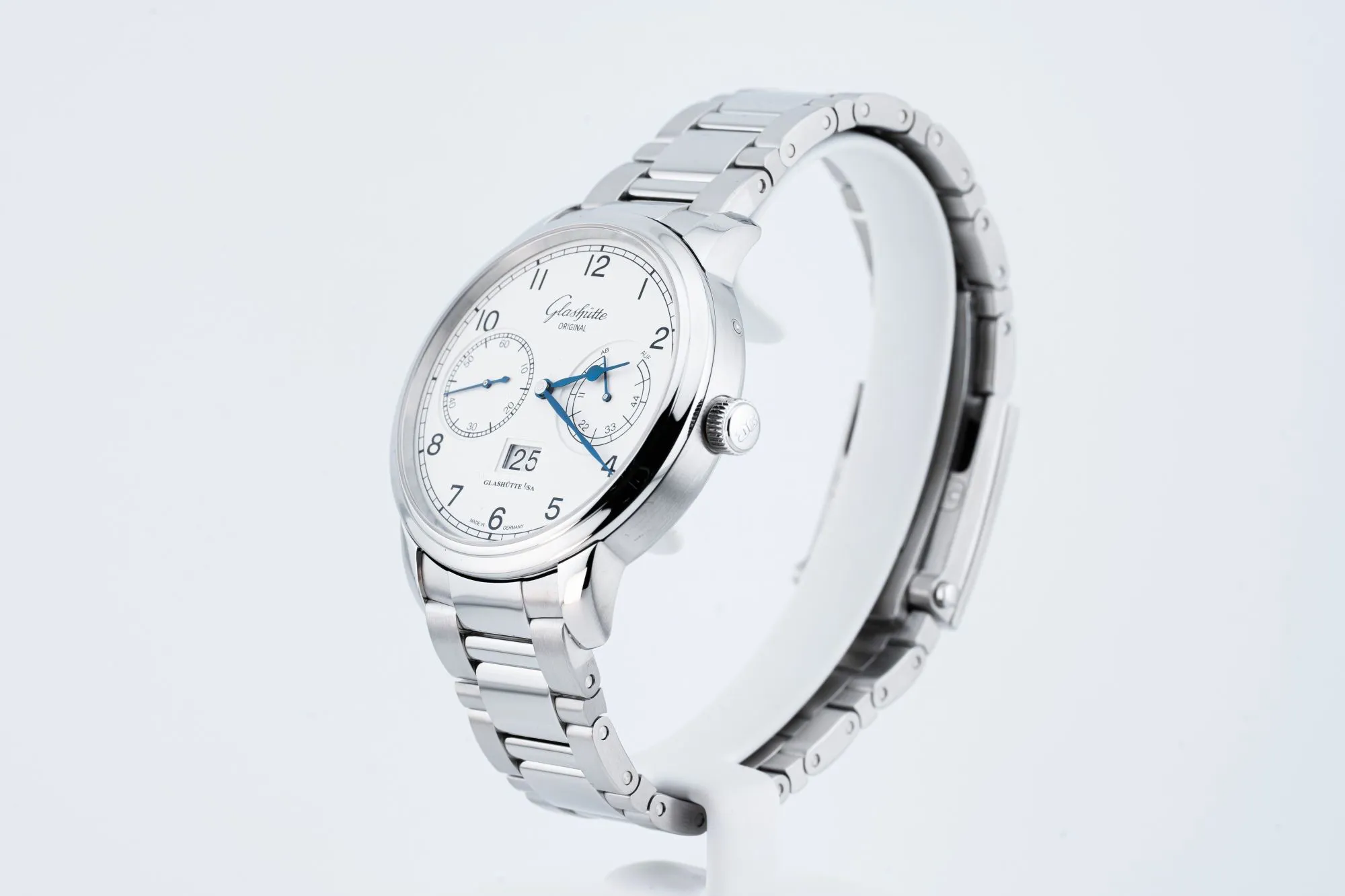 Glashütte Senator Observer 100-14-05-02-04 44mm Stainless steel White 1