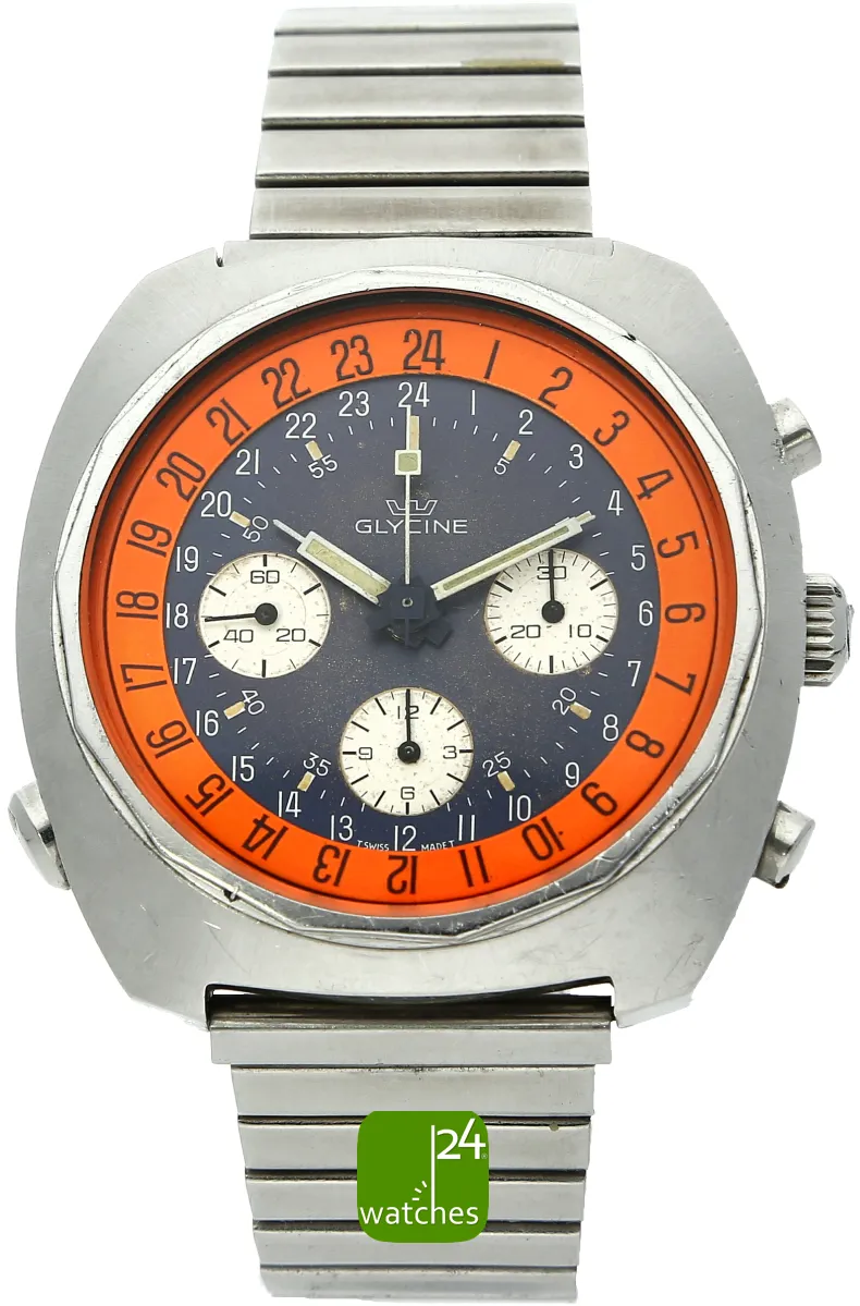 Glycine Airman SST 399.2119 43mm Stainless steel Blue