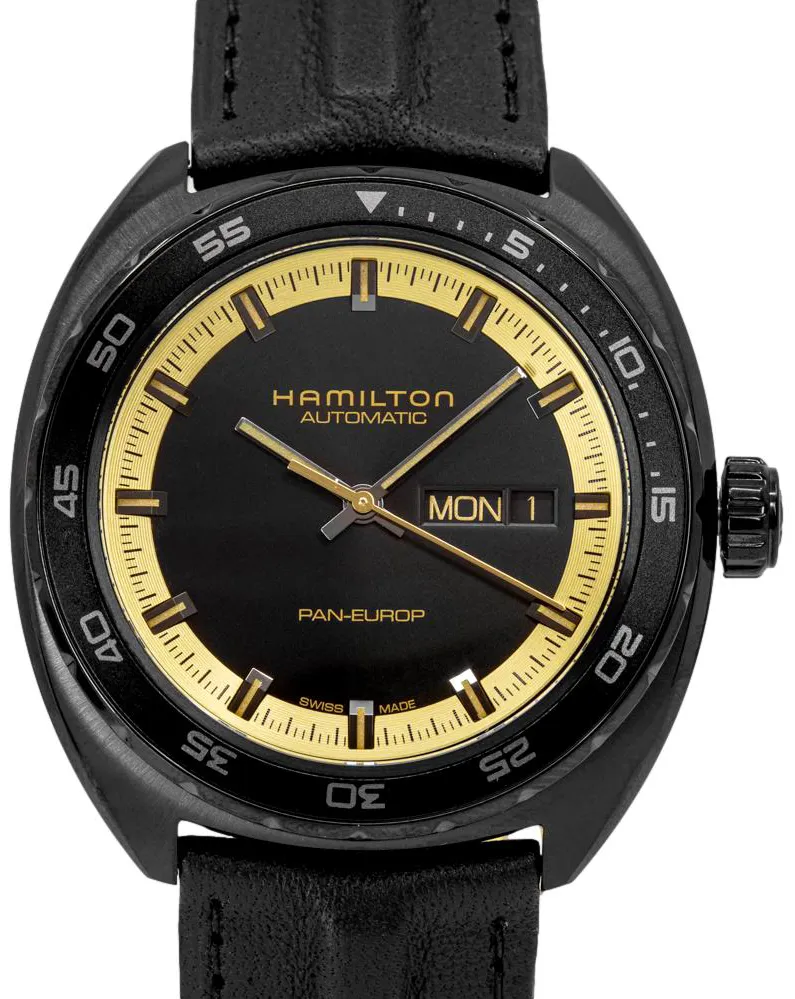 Hamilton American Classic H35425730 42mm Stainless steel and Black PVD Black 1