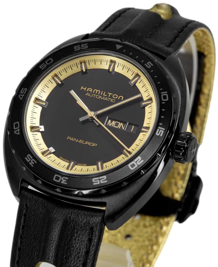 Hamilton American Classic H35425730 42mm Stainless steel and Black PVD Black 10