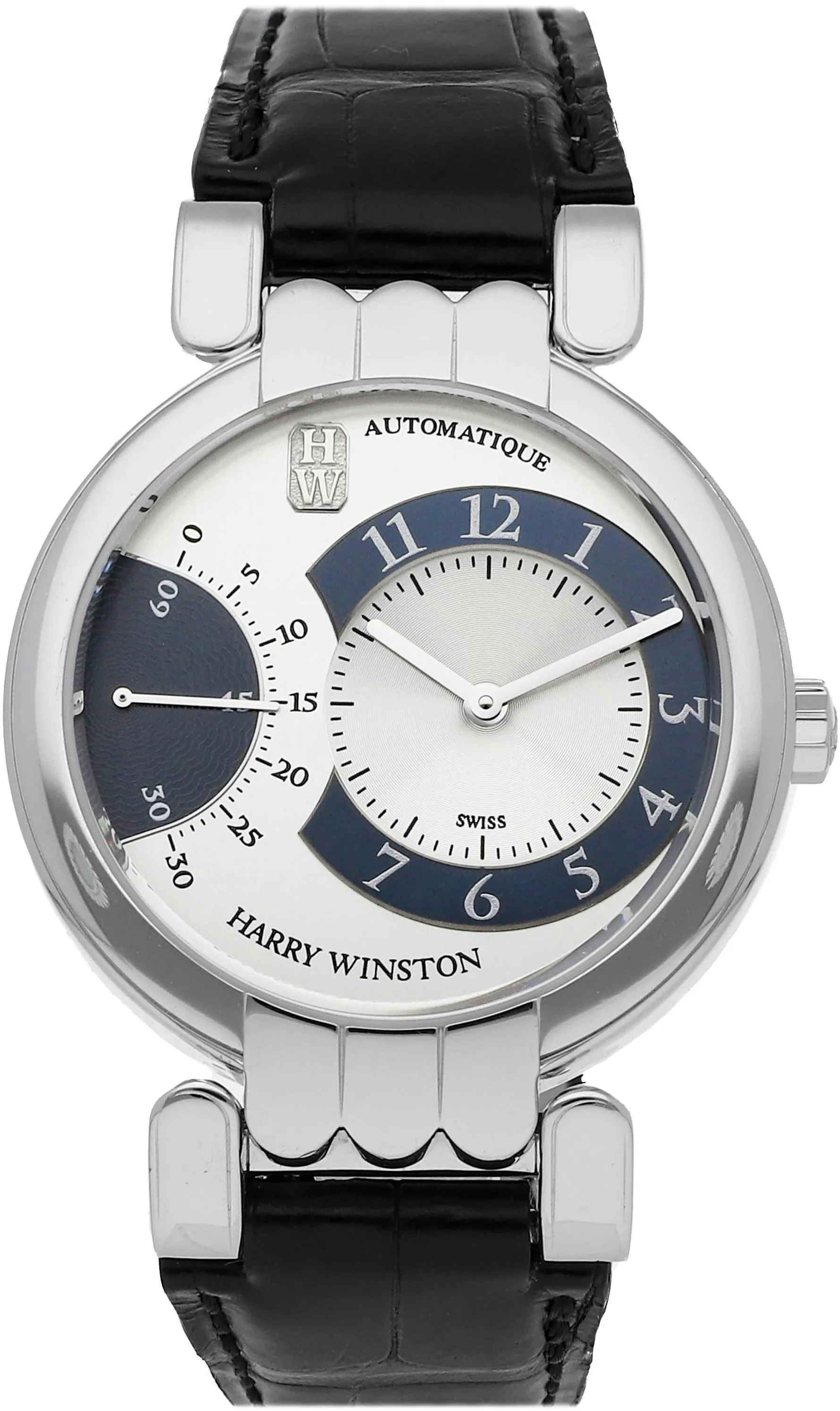 Harry Winston Premiere PREAEX37WW005 37mm White gold Blue and Silver