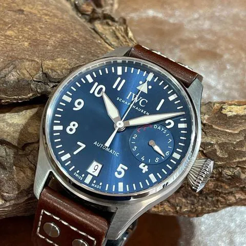 IWC Big Pilot IW500916 46mm Stainless steel Blue