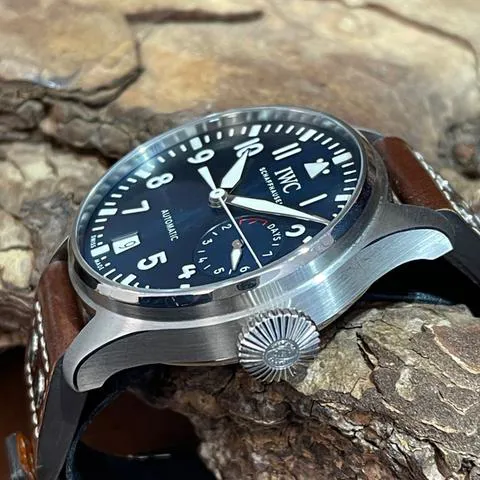 IWC Big Pilot IW500916 46mm Stainless steel Blue 2