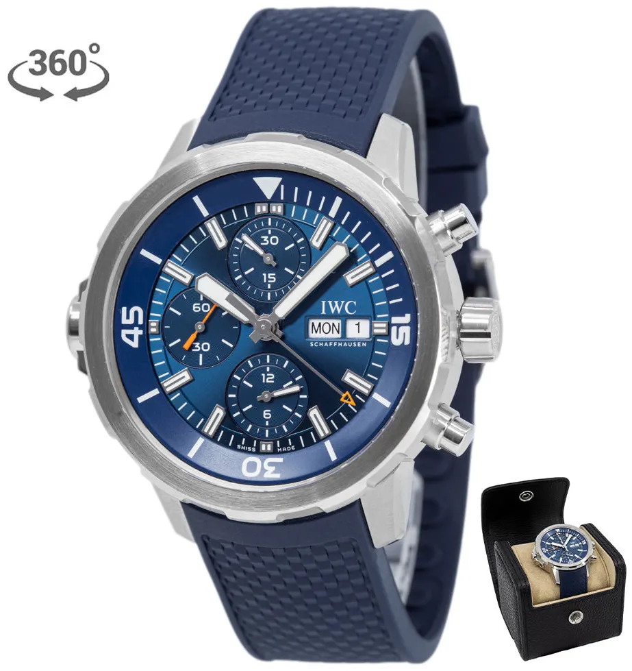 IWC GST Aquatimer IW3768-06 44mm Stainless steel Blue