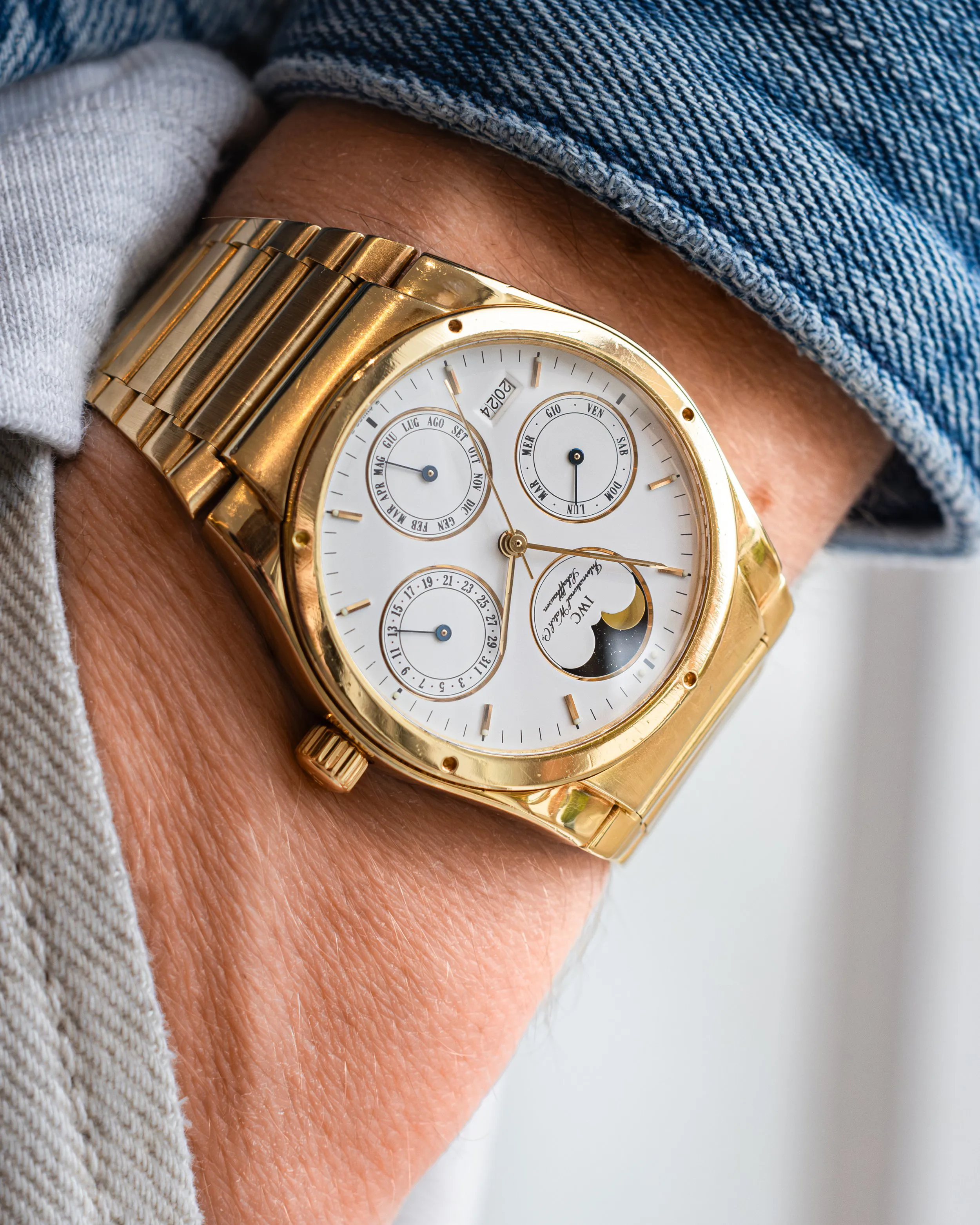 IWC Perpetual Calendar 9240 Yellow gold