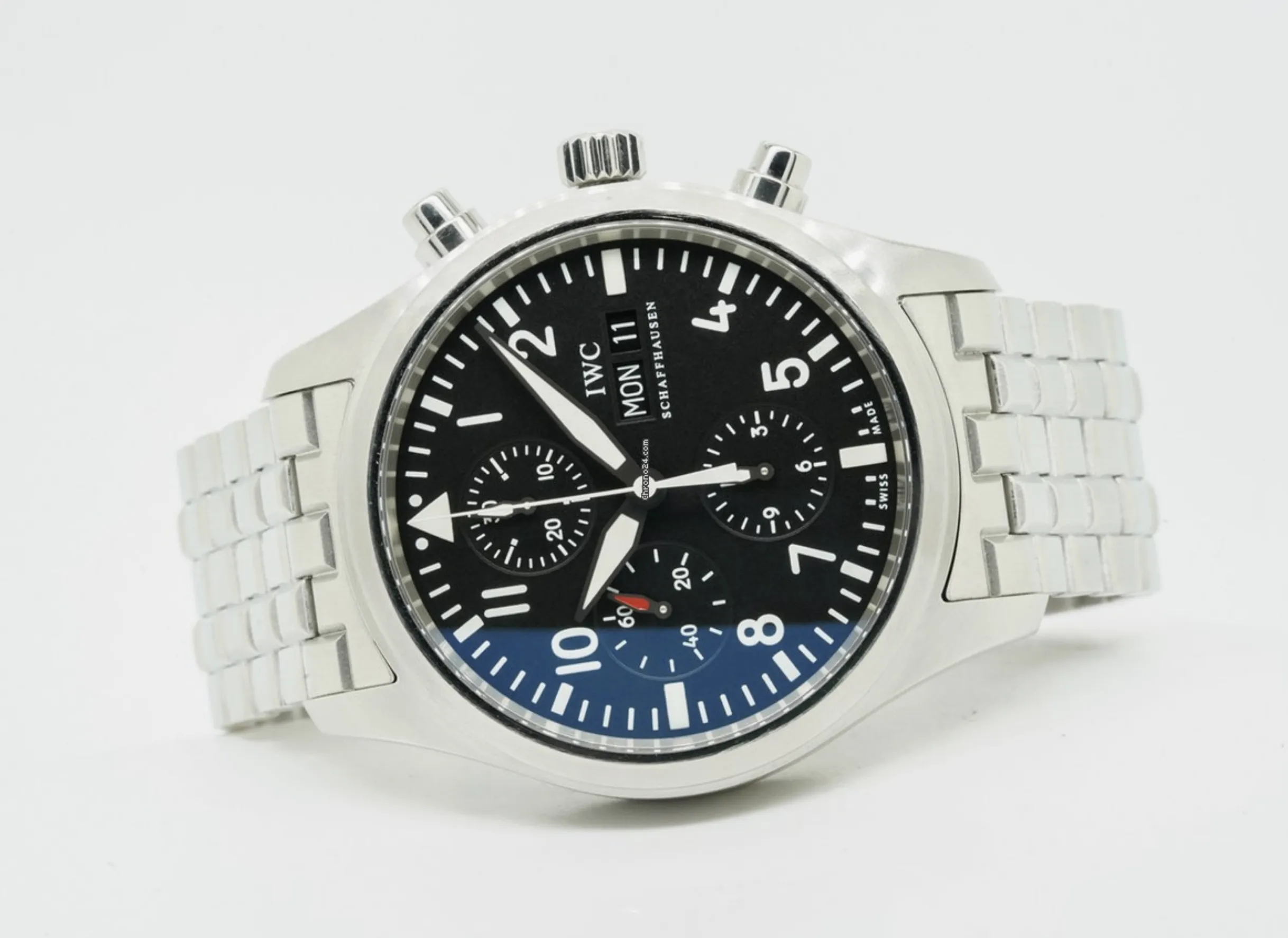 IWC Pilot IW371704 42mm Stainless steel Black