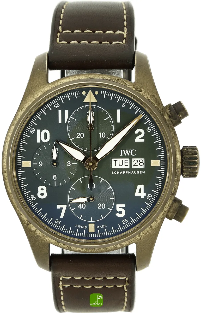 IWC Pilot IW387902 41mm Bronze Green