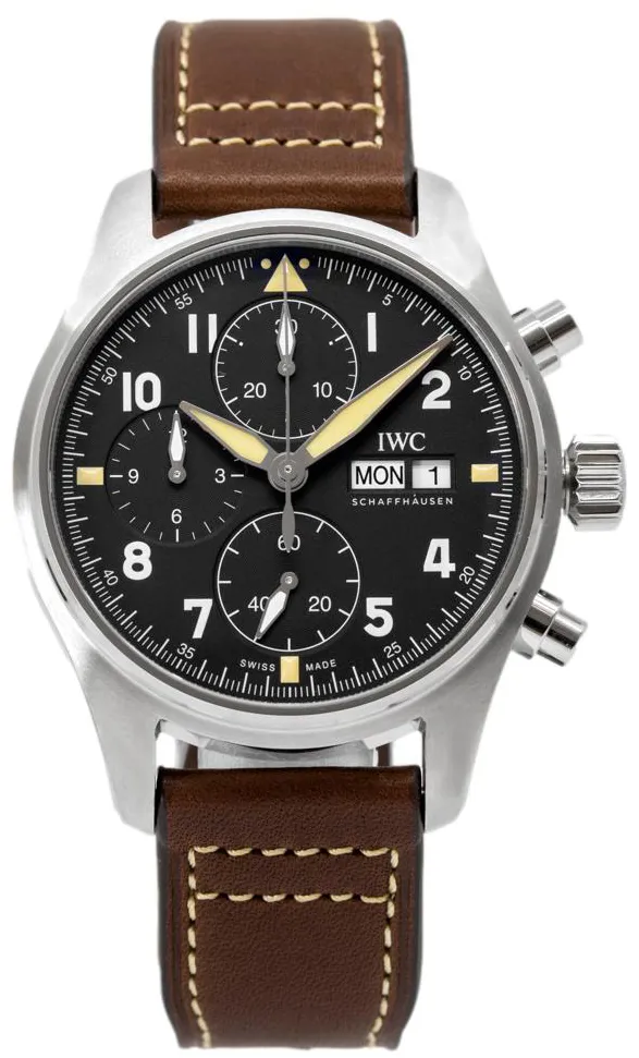 IWC Pilot IW387903 41mm Stainless steel Black 2