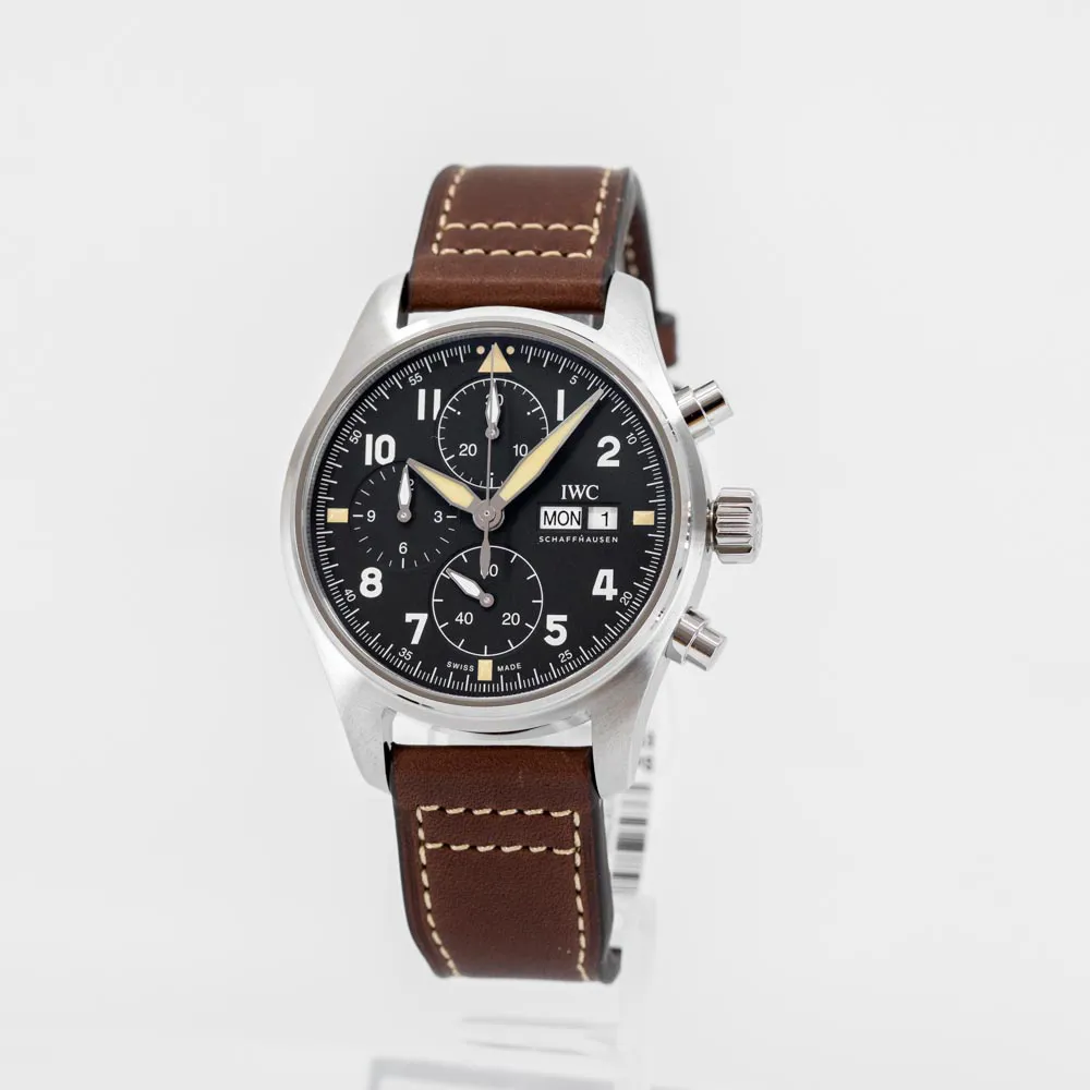 IWC Pilot IW387903 41mm Stainless steel Black 10