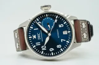 IWC Big Pilot IW501002 Stainless steel Blue