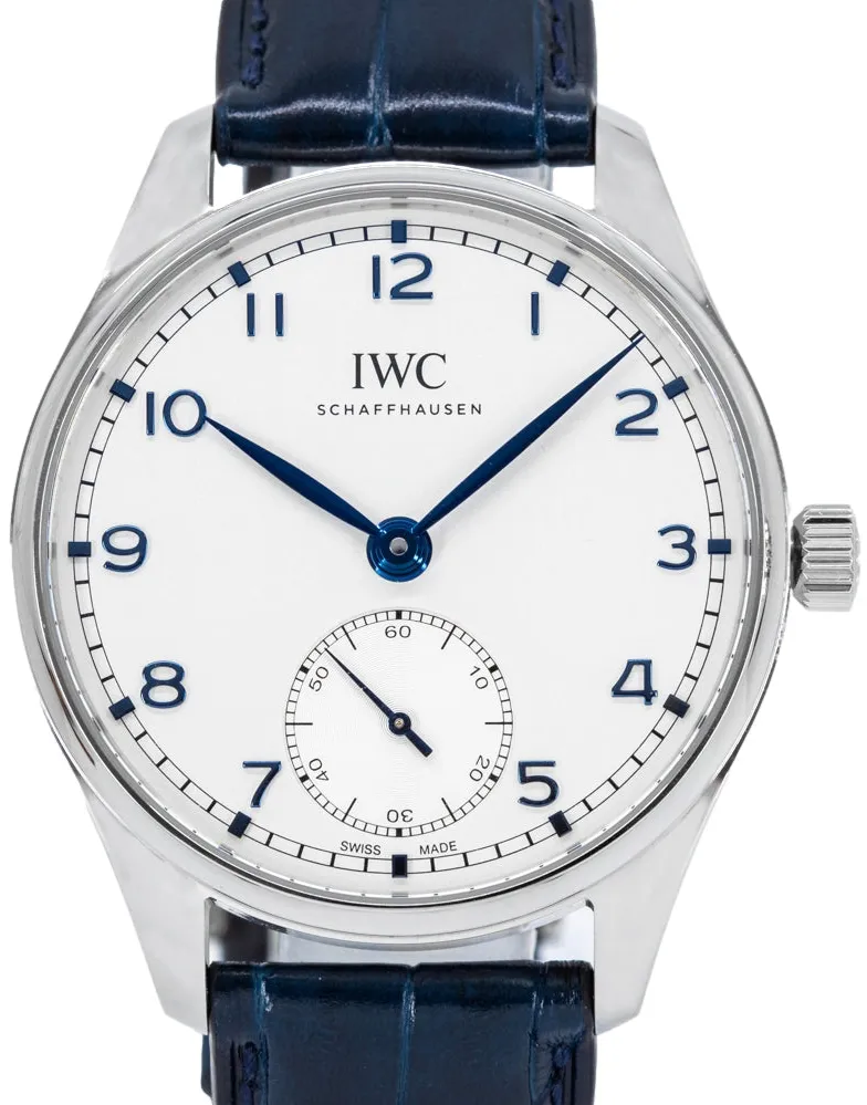 IWC Portugieser IW358304 40.5mm Stainless steel Silver 2