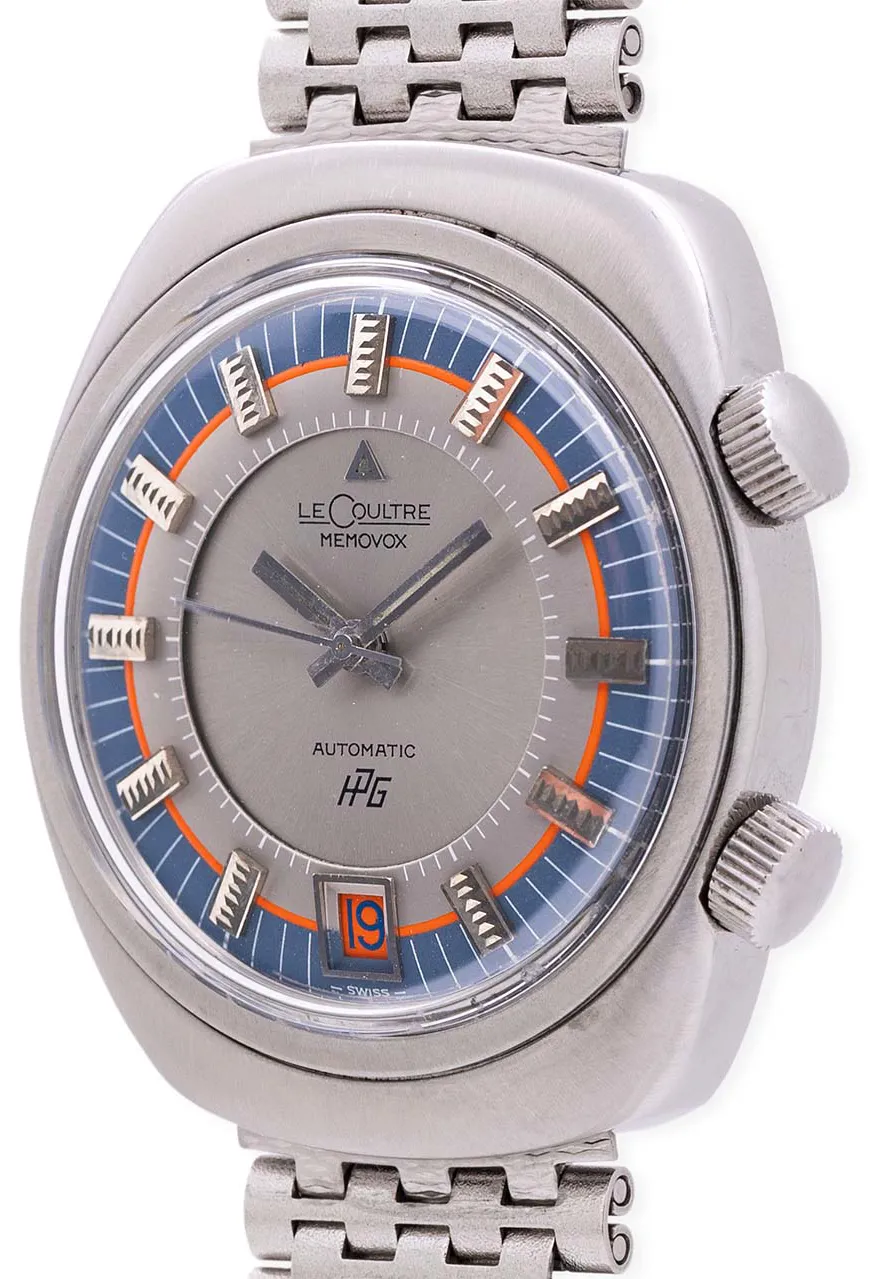 LeCoultre Alarm  Memovox 37mm Stainless steel Silver 2