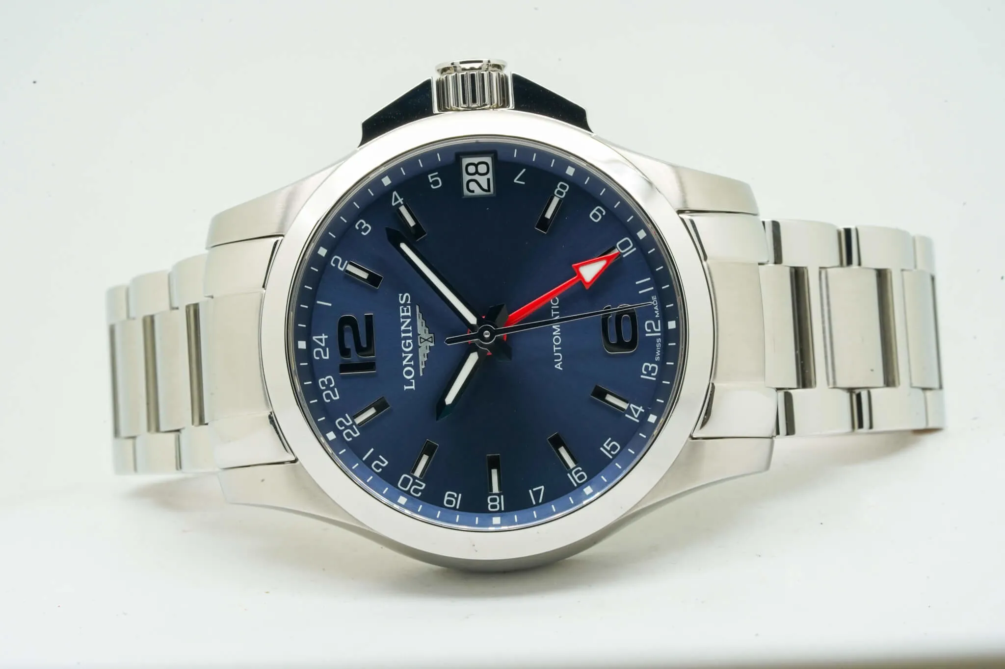 Longines Conquest L3.687.4.99.6 41mm Blue