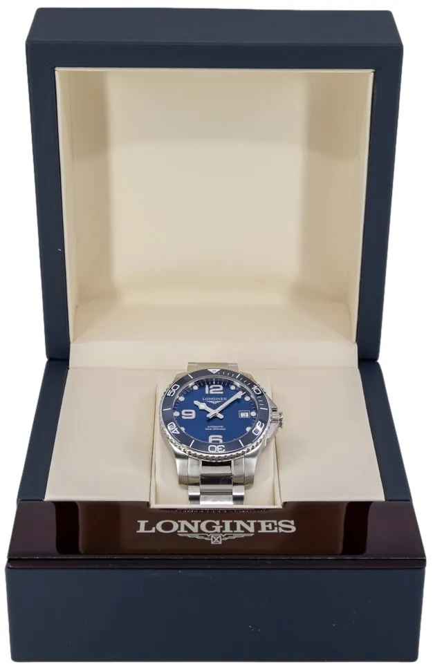 Longines HydroConquest L37804966 39mm Stainless steel Blue 8