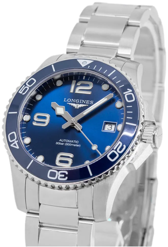 Longines HydroConquest L37804966 39mm Stainless steel Blue 10