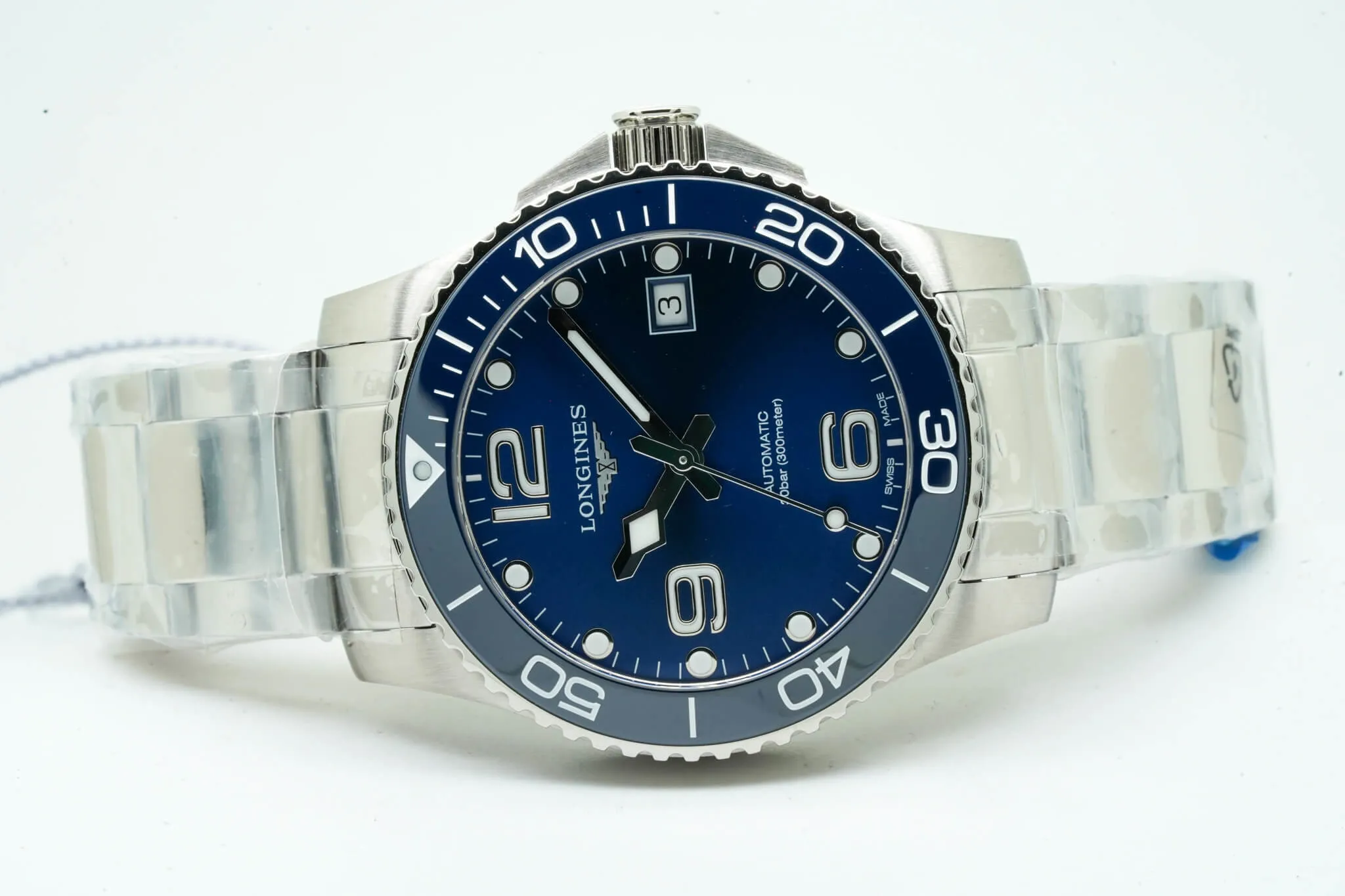 Longines HydroConquest L37804966 39mm Blue 4