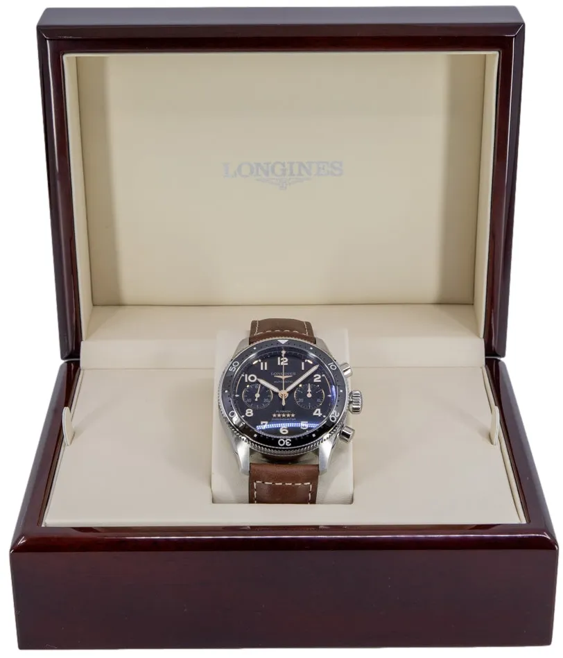 Longines Spirit L38214532 42mm Stainless steel Black 7