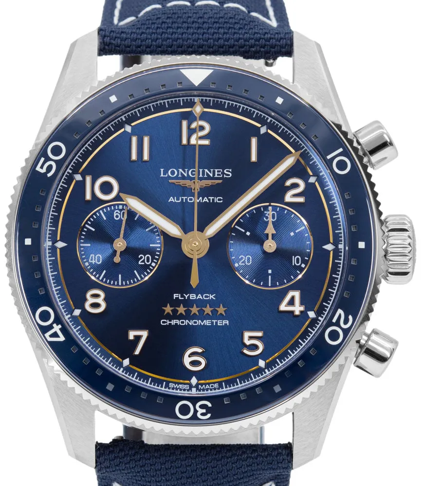 Longines Spirit L38214932 42mm Stainless steel Blue 2