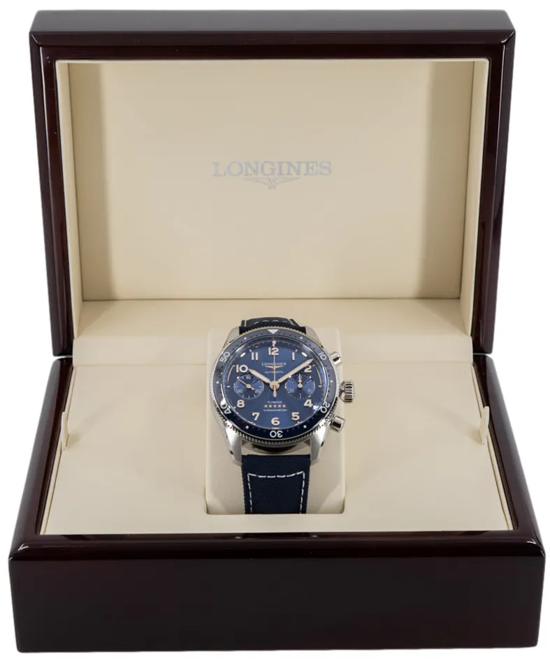 Longines Spirit L38214932 42mm Stainless steel Blue 8