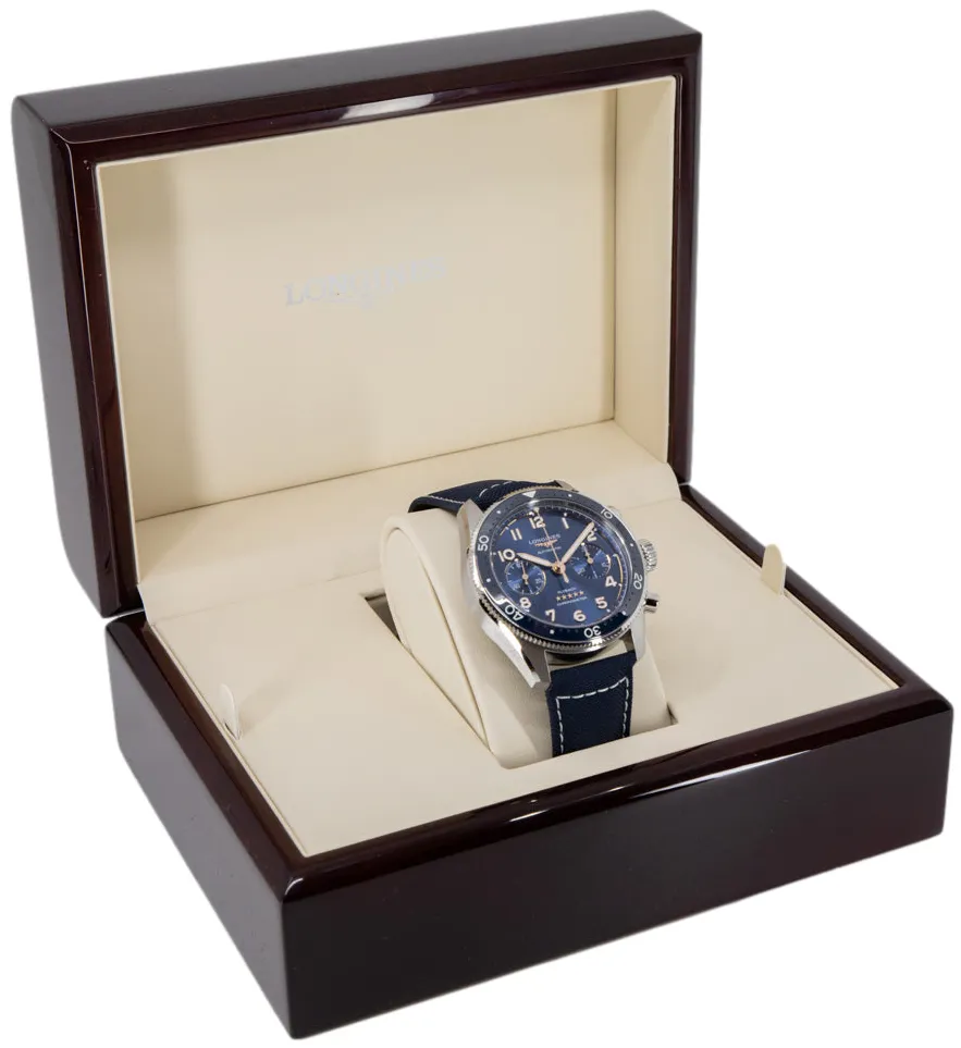 Longines Spirit L38214932 42mm Stainless steel Blue 9