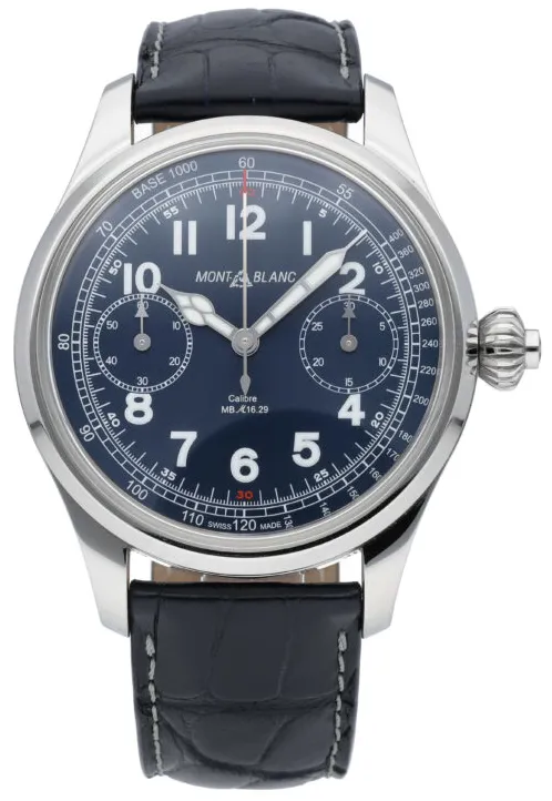 Montblanc 1858 1858 44mm Stainless steel Blue