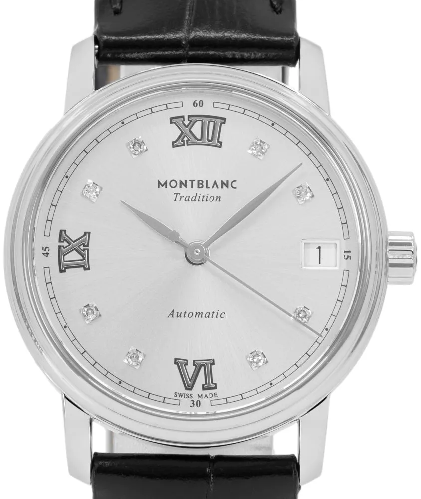 Montblanc Tradition 128689 32mm Stainless steel Silver 2