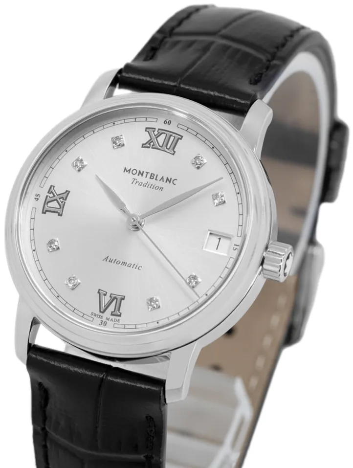 Montblanc Tradition 128689 32mm Stainless steel Silver 10