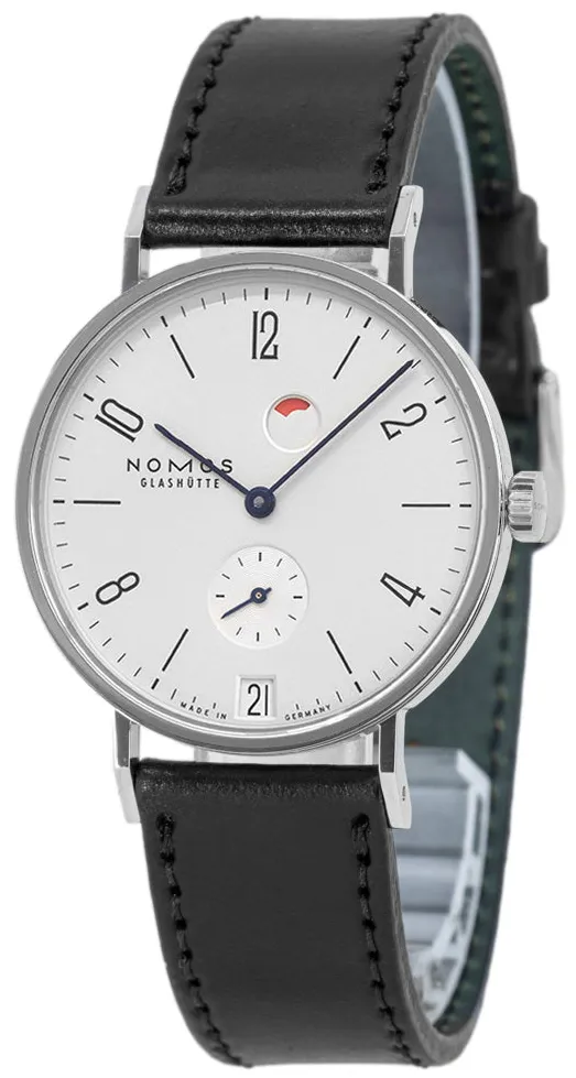 NOMOS Tangente 131 35mm Stainless steel White