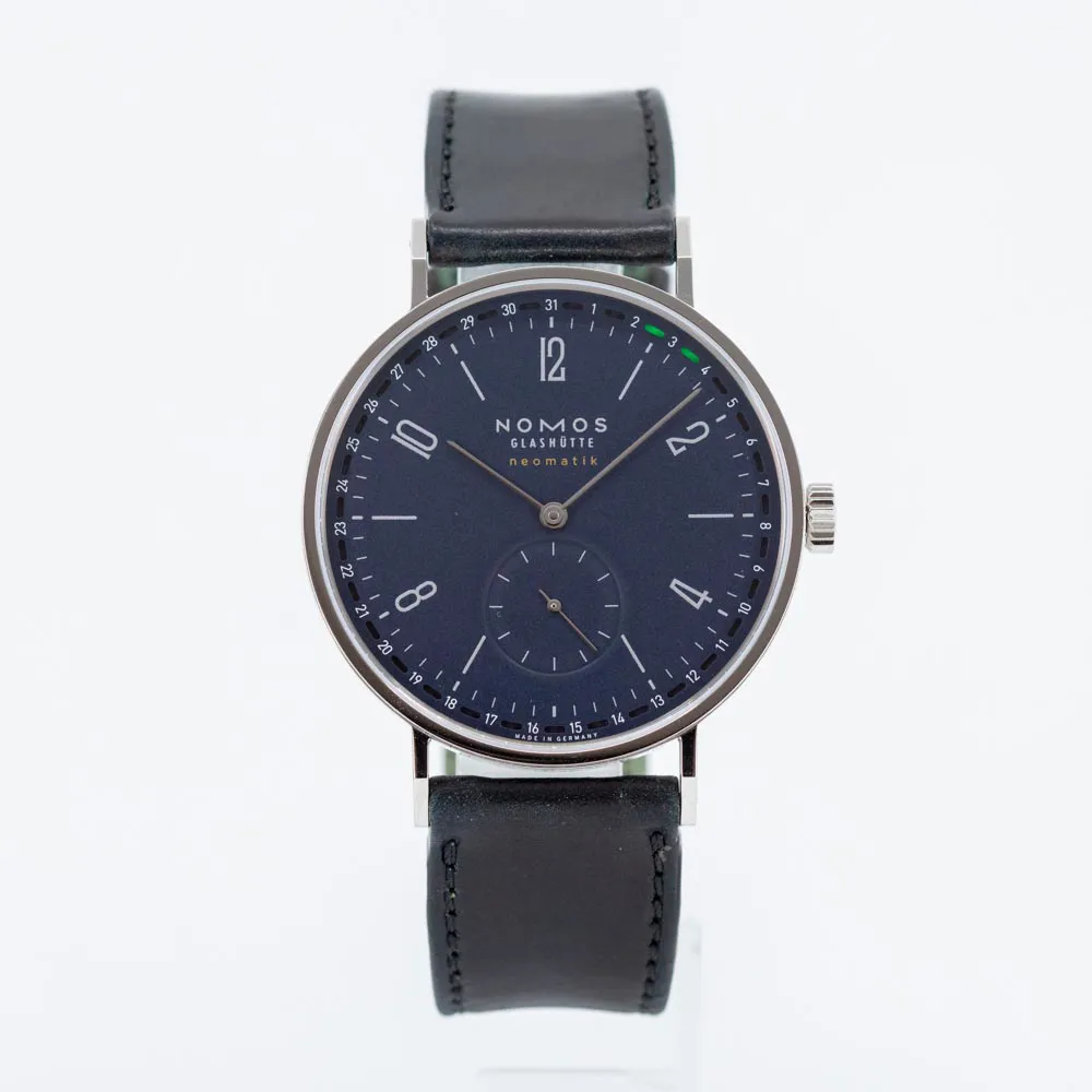 NOMOS Tangente 182 Stainless steel Blue 10