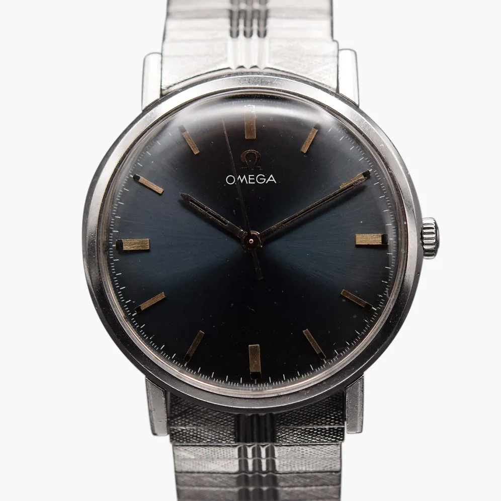 Omega 131.019 34mm Stainless steel Blue