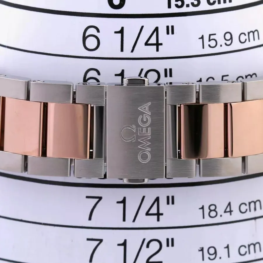 Omega Aqua Terra 220.20.38.20.02.001 38mm Rose gold Silver 4