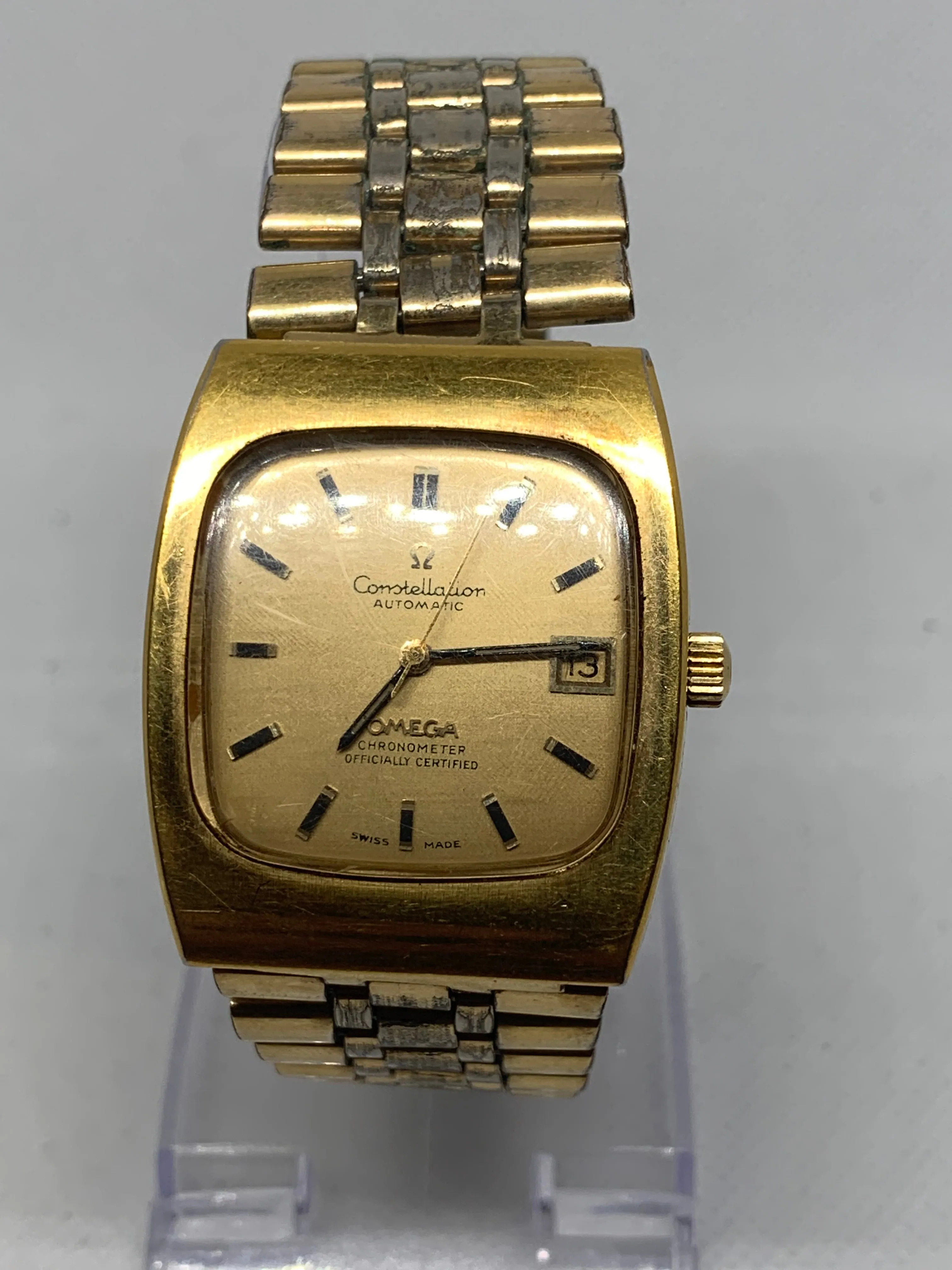 Omega Constellation 168.0058 41mm Stainless steel Gold