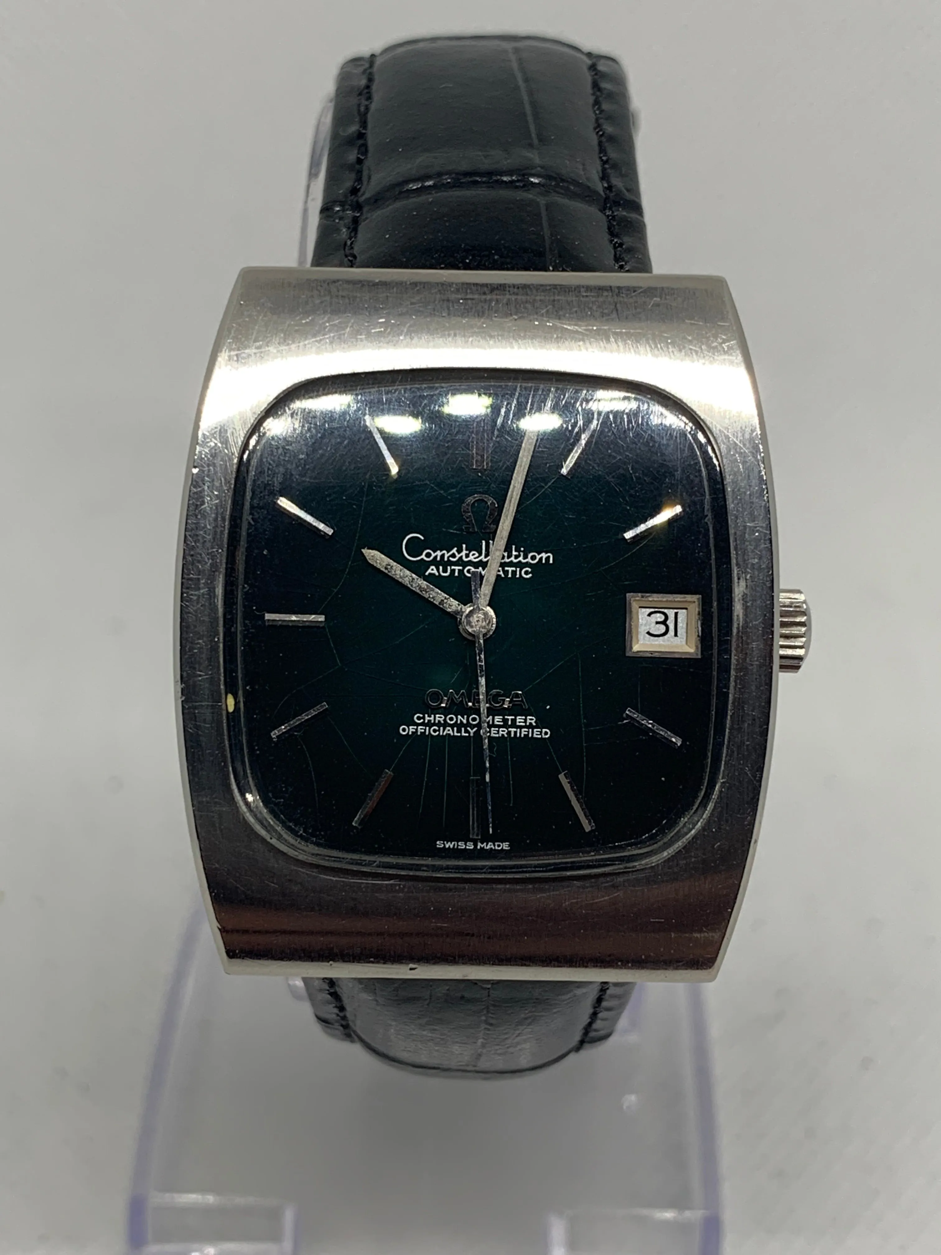 Omega Constellation 168.044 18mm Green