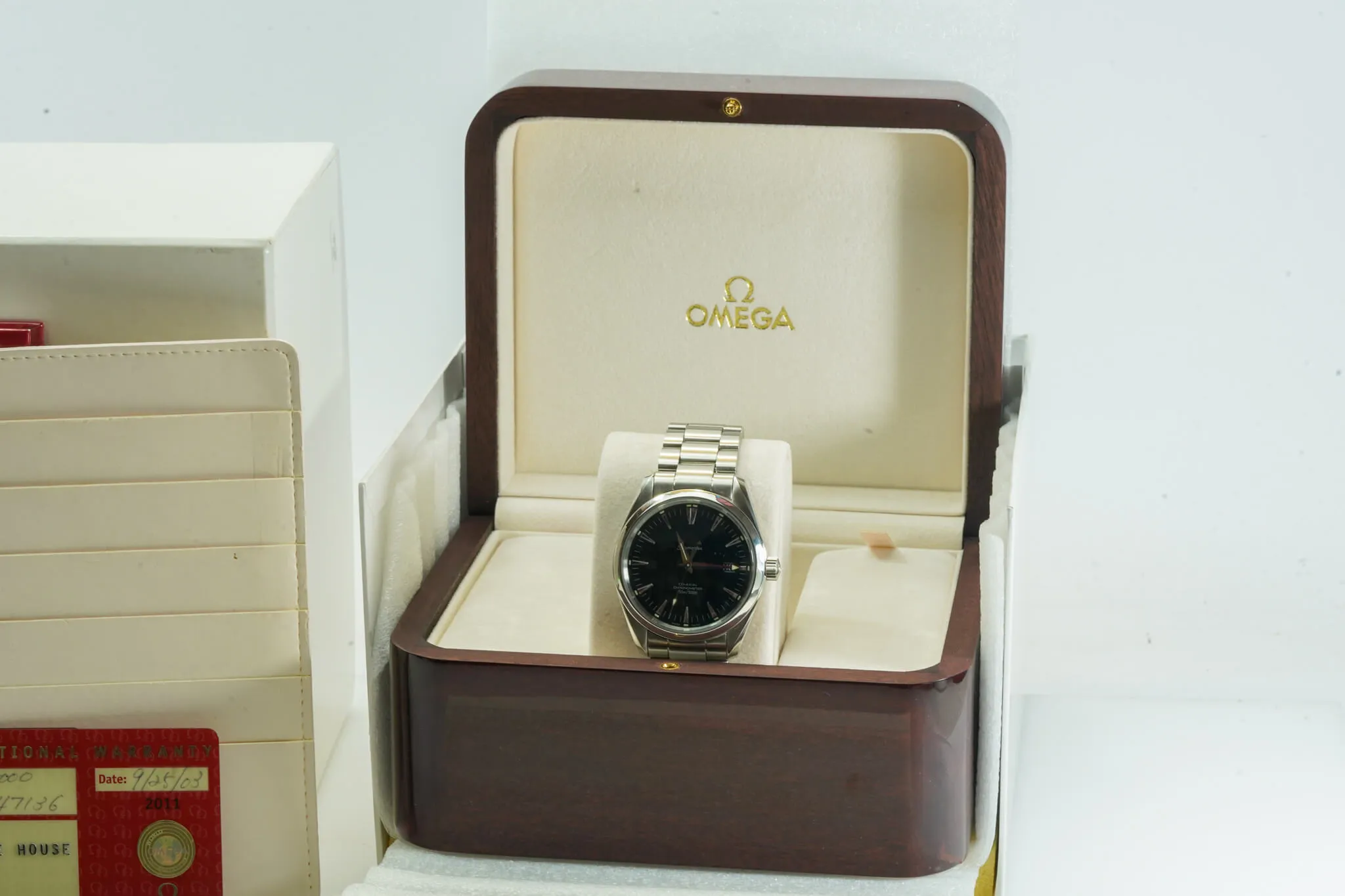 Omega Aqua Terra 2503.50 39mm Black 14