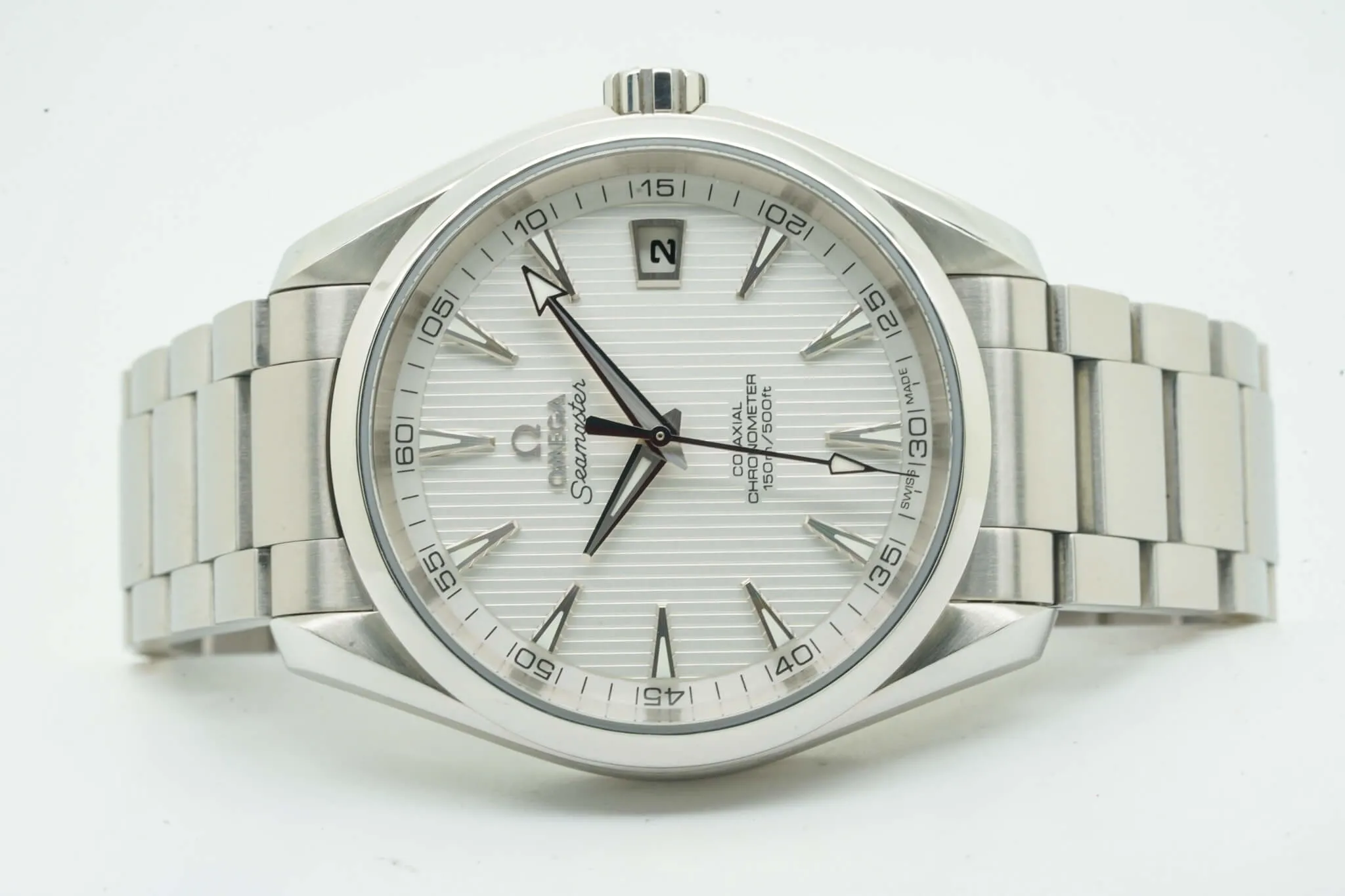 Omega Aqua Terra 231.10.42.21.02.001 41.5mm Silver 10