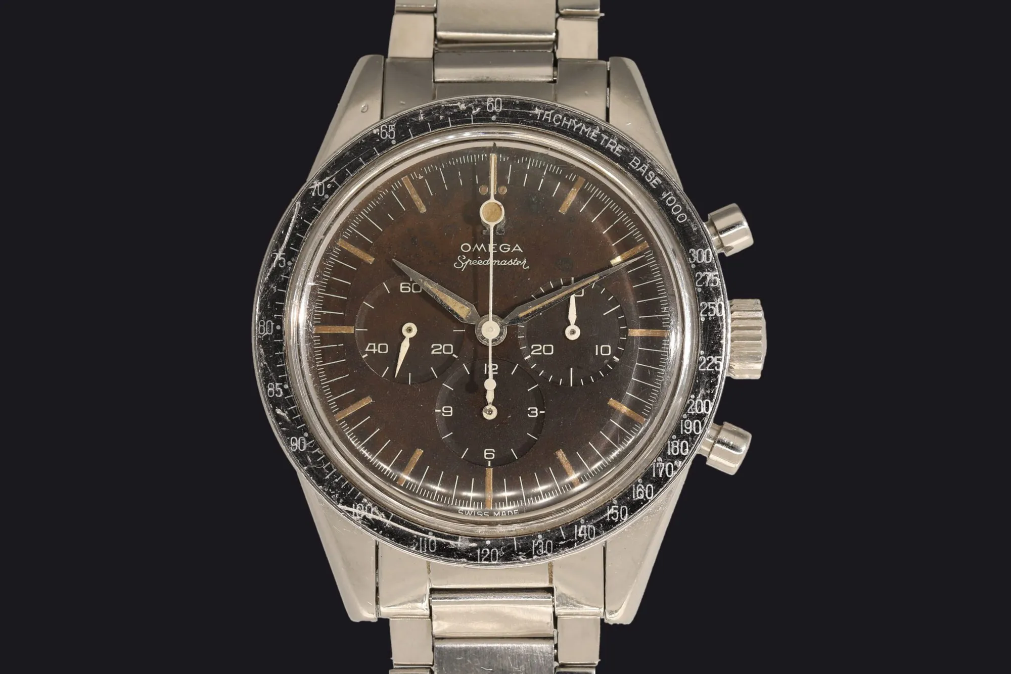 Omega Speedmaster 2998-1 39mm Stainless steel Brown