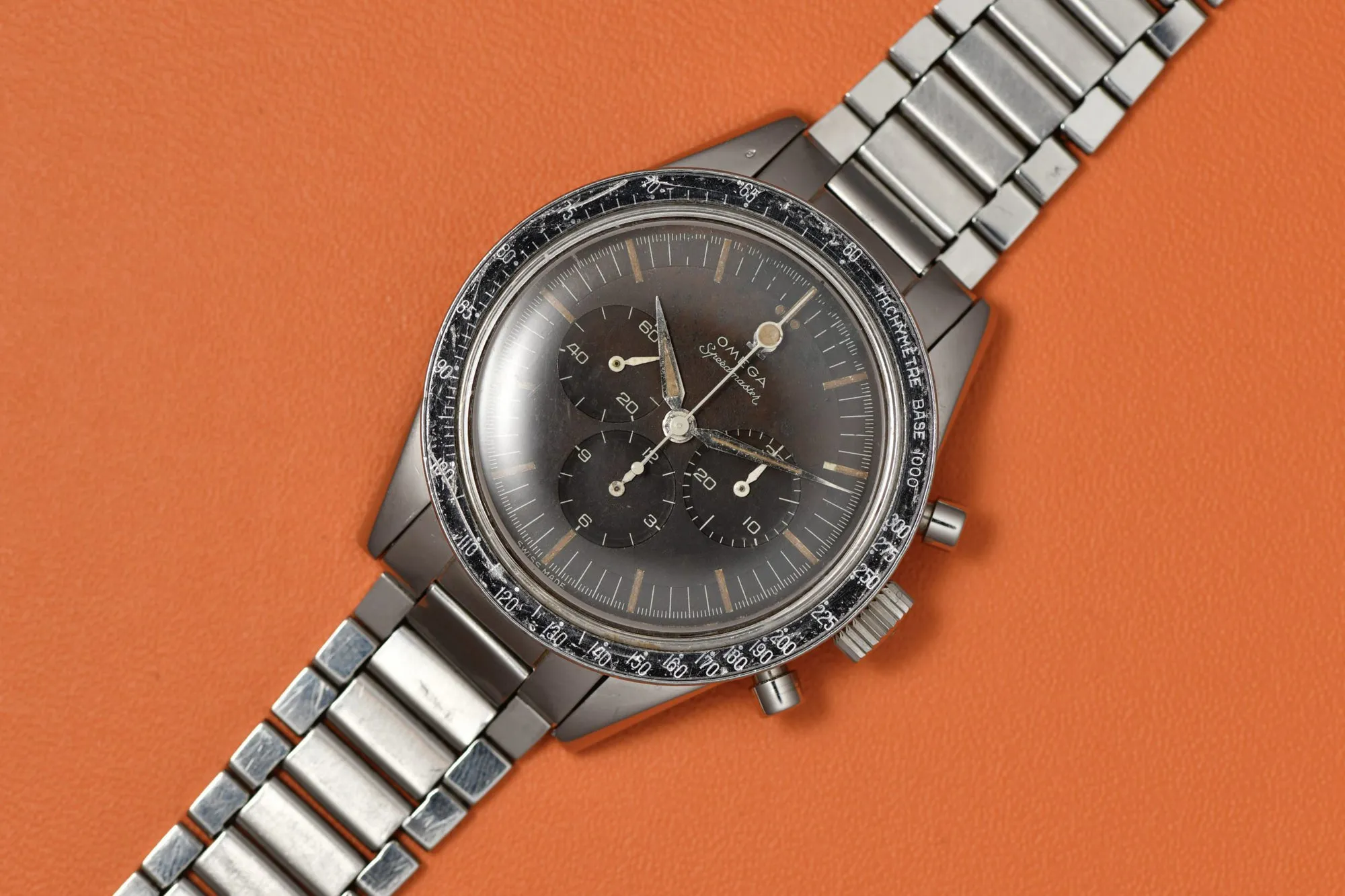 Omega Speedmaster 2998-1 39mm Stainless steel Brown 4