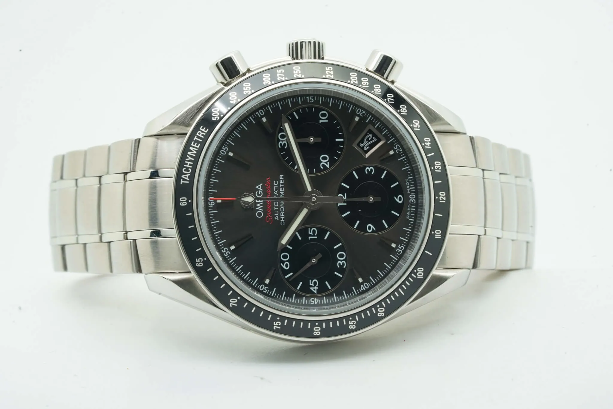 Omega Speedmaster Date 323.30.40.40.06.001 40mm Gray 11