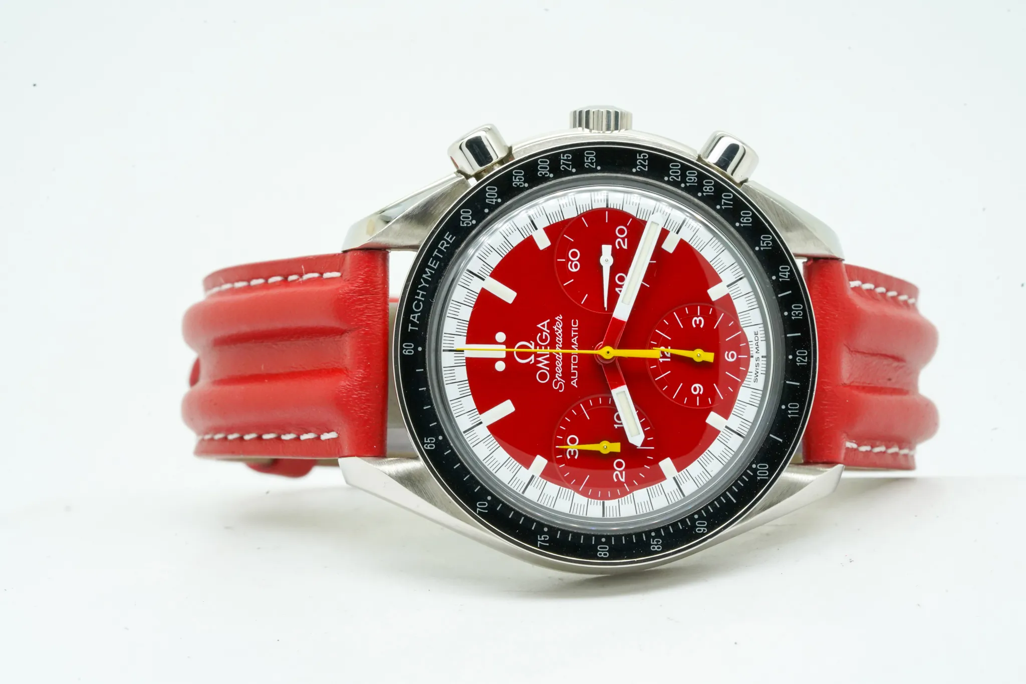 Omega Speedmaster Reduced 3810.61.41 Red 10