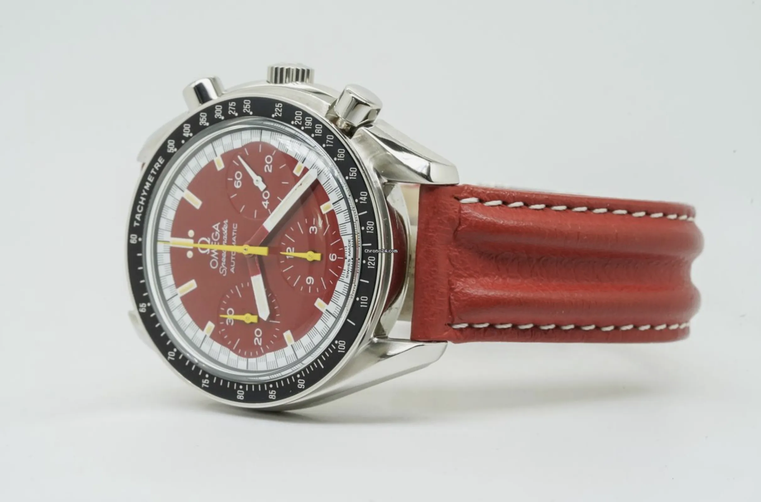 Omega Speedmaster Reduced 3810.61.41 39mm Red 2