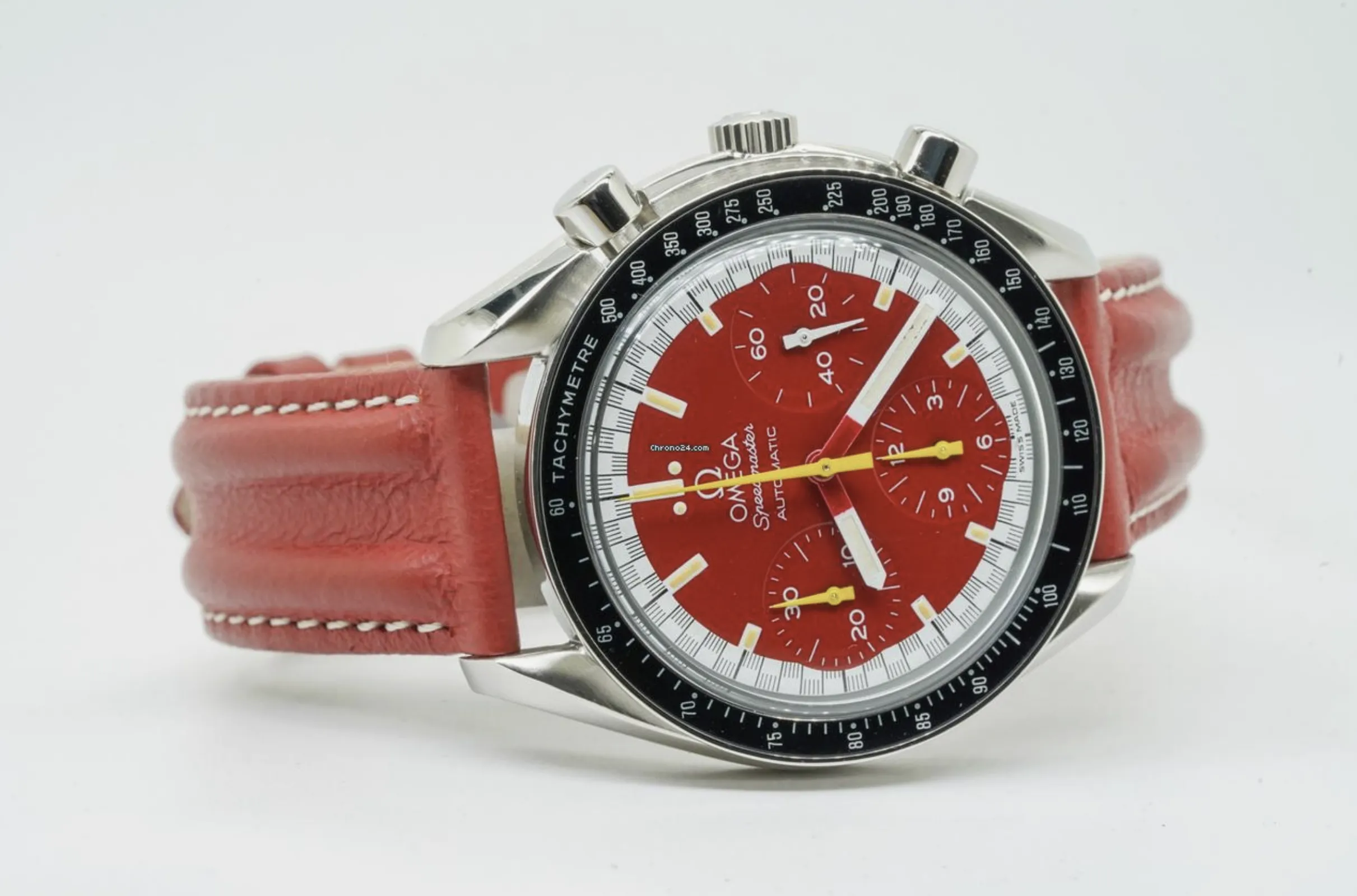 Omega Speedmaster Reduced 3810.61.41 39mm Red 6