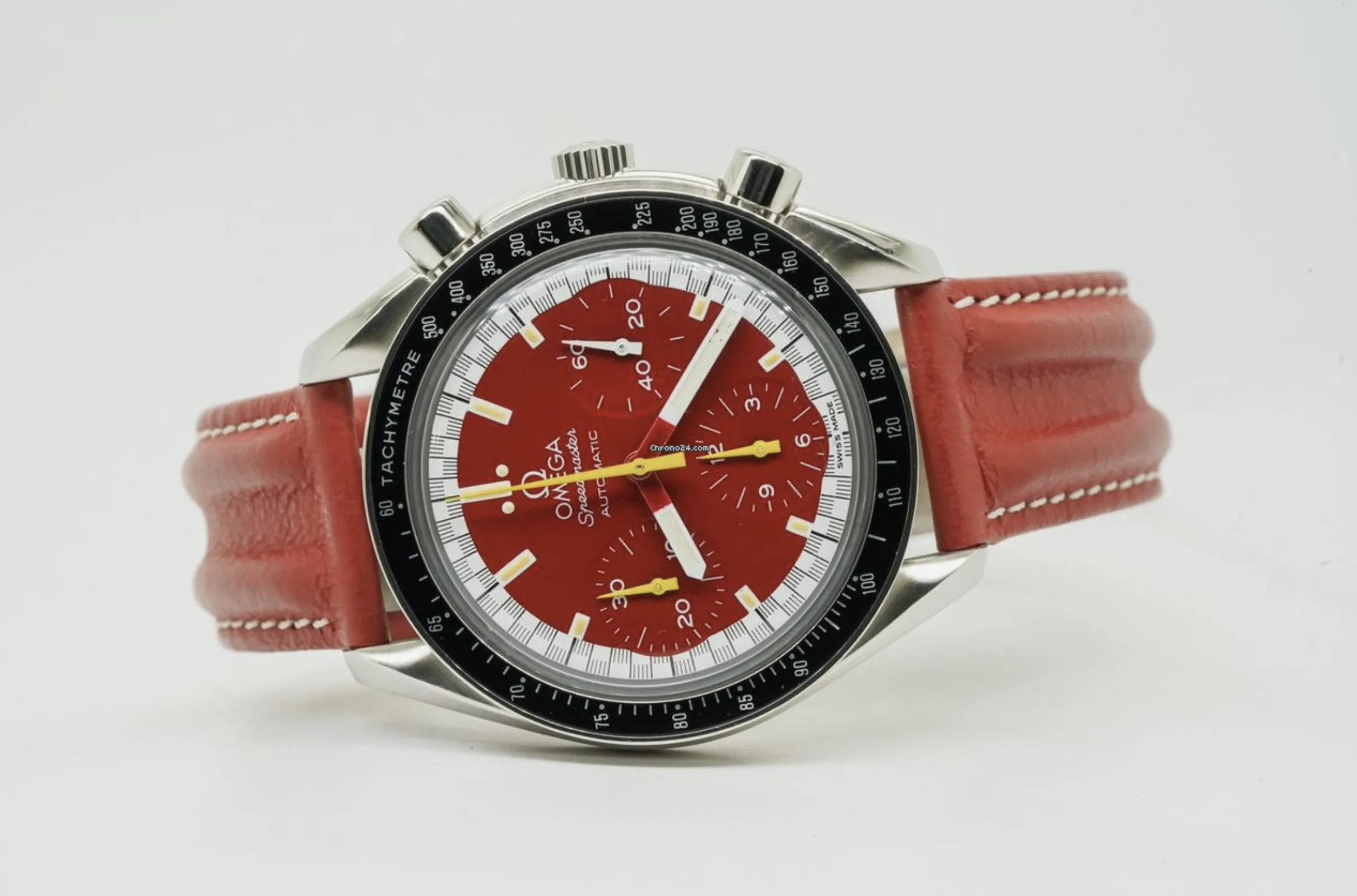 Omega Speedmaster Reduced 3810.61.41 39mm Red 10