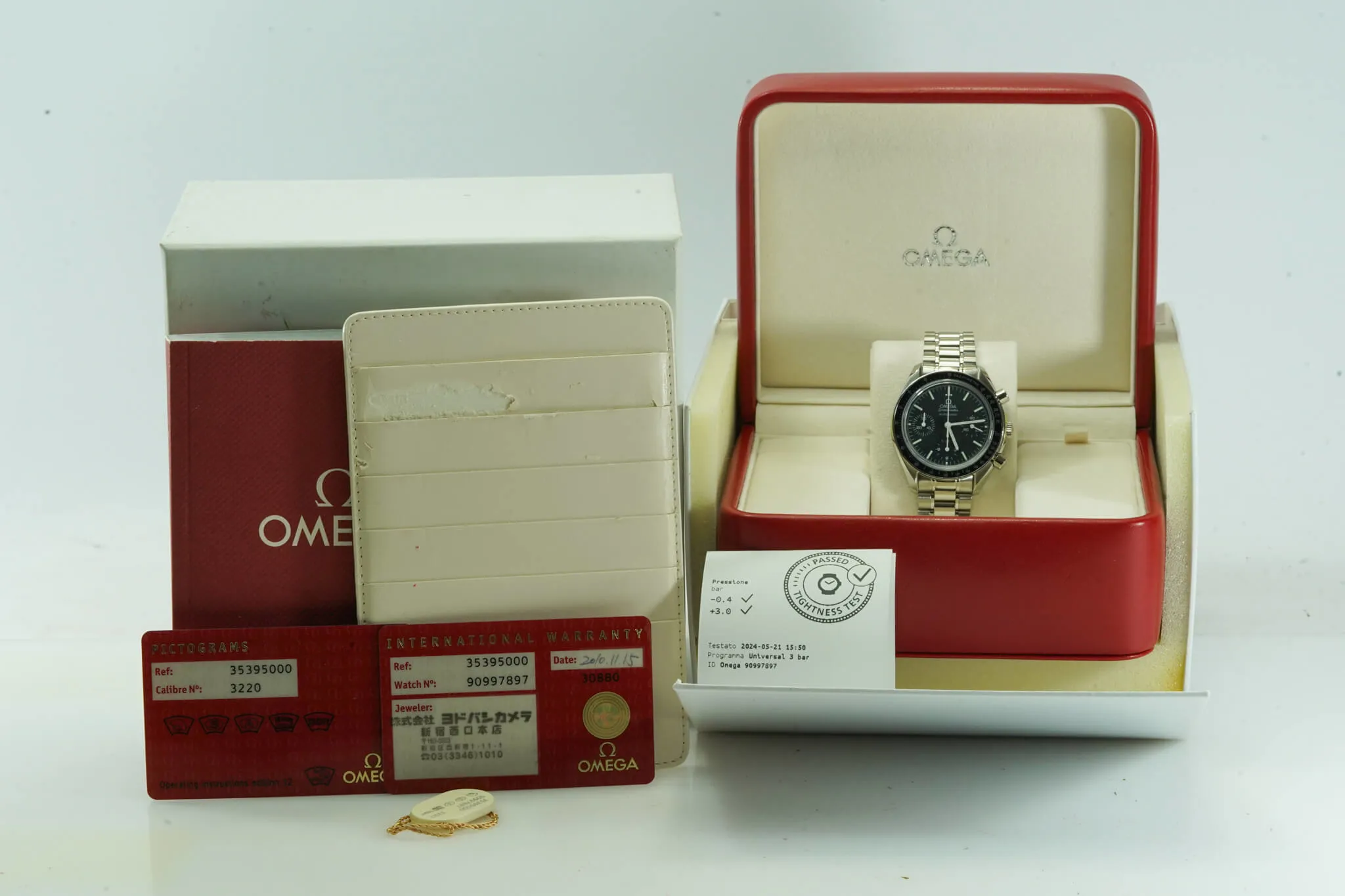 Omega Speedmaster Reduced 3539.50 39mm Black 16