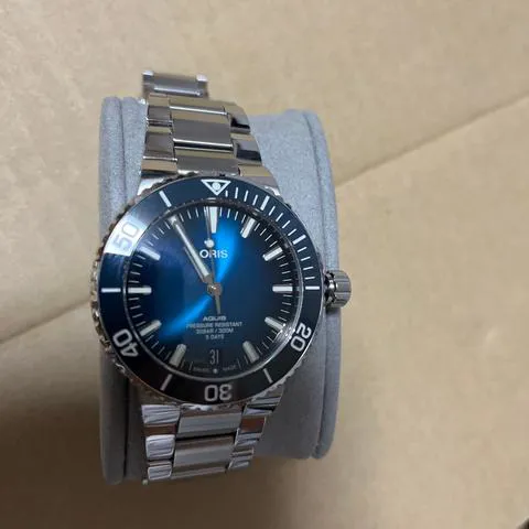 Oris Aquis 01 400 7763 4135-07 8 24 09PEB 43.5mm Stainless steel Blue 15